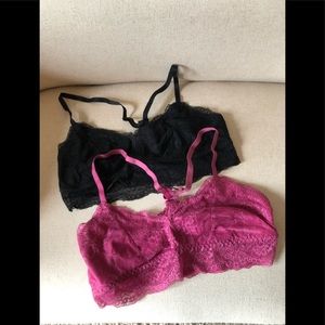 New Mae Lace Keyhole Bralettes
